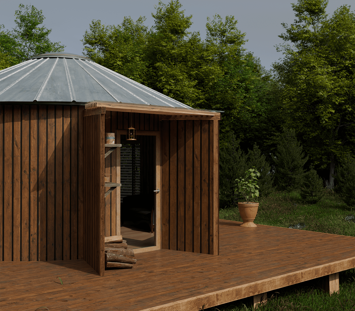 Protection solaire pour yourte yourtetoiles kontempobois Protection solaire pour yourte yourtetoiles kontempobois